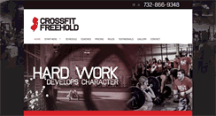 Desktop Screenshot of crossfitfreehold.com